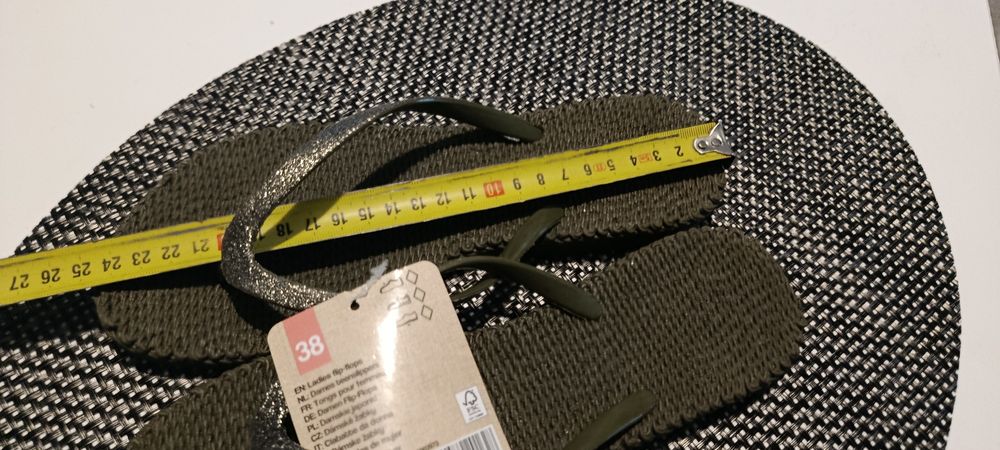 Klapki japonki rozm.38