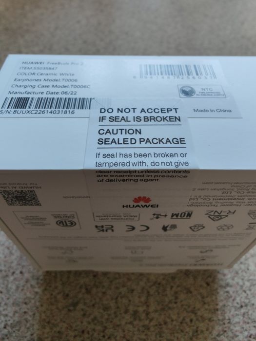 Huawei FreeBuds Pro 2 White. Гарантія