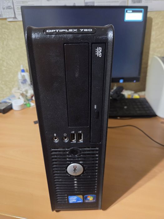 ПродажПК Dell OptiPlex 780,4 ядра,12GB RAM,SSD 120+samsung s22c300b
