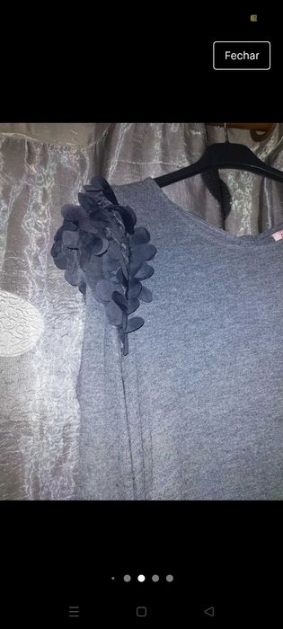 Vestido usado poucas vezes, muito prático