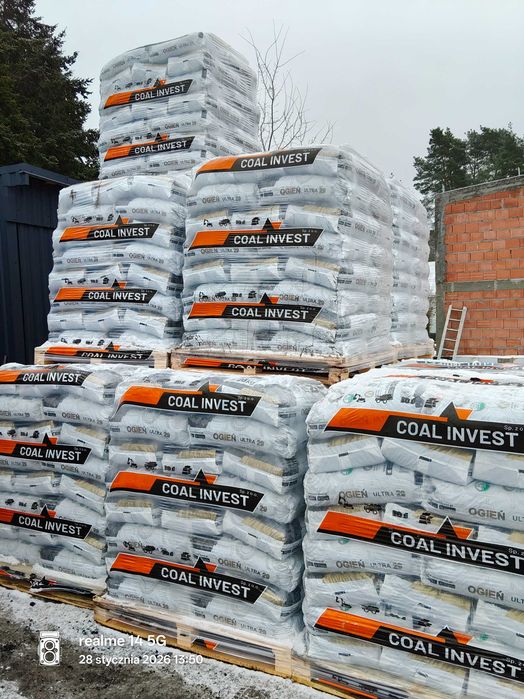 Groszek OGIEŃ Ultra 29, sobianek lew, premium plus, pellet poltarex