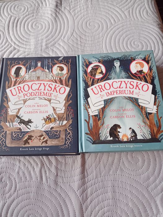 Zestaw 2 książek Uroczysko Imperium i Podziemie