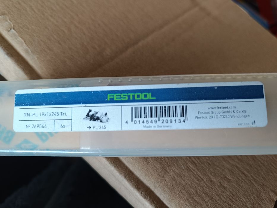 Nóż wymienny Festool RN-PL 19x1x245