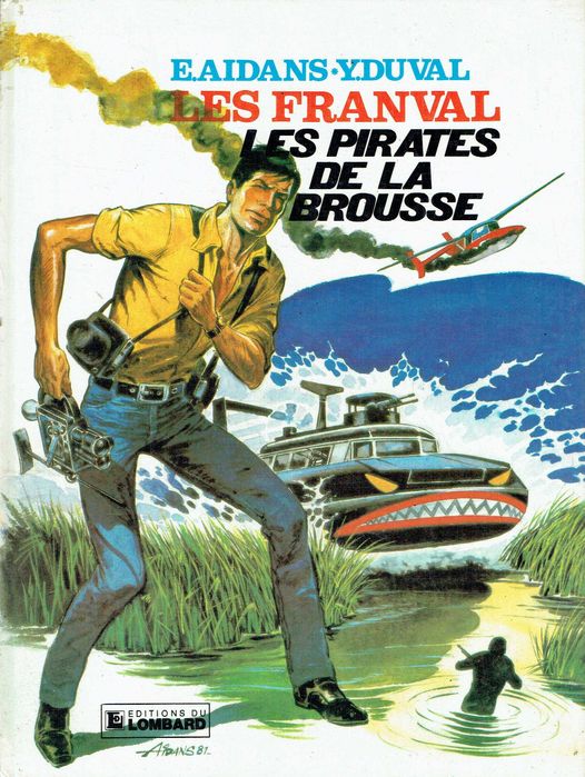 17459  Les Franval - Les pirates de la brousse E. Aidans - Y. Duval