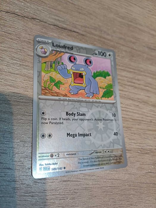 Carta Pokémon Loudred [Reverse Holo] #149