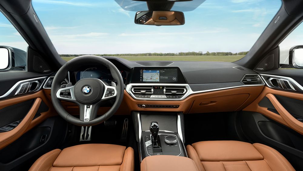 BMW Seria 4 Sedan wnętrze
