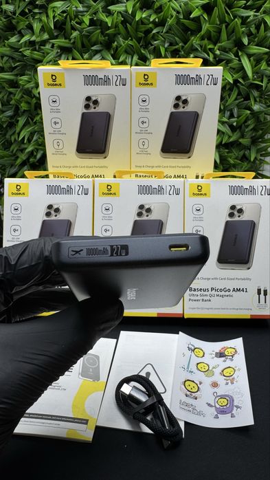 Ультратонкий и стильный павербанк Базеус Baseus Ultra Slim 10000 mA 27