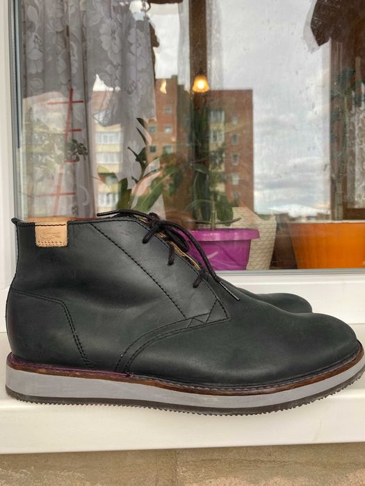 Ботинки Lacoste шкіряні