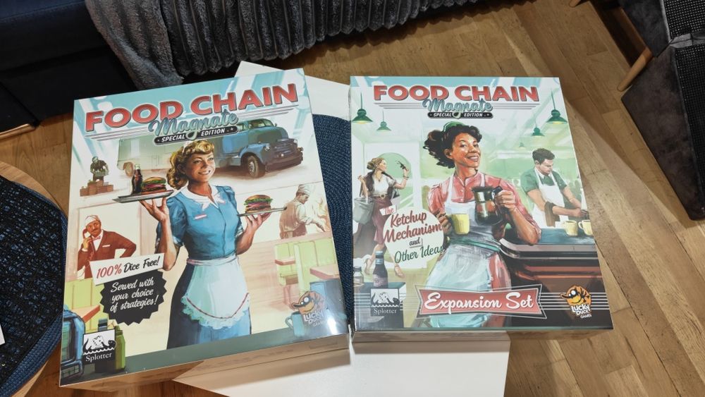 Food Chain Magnate Special Deluxe GF Edition Ketchup mechanism Expansion