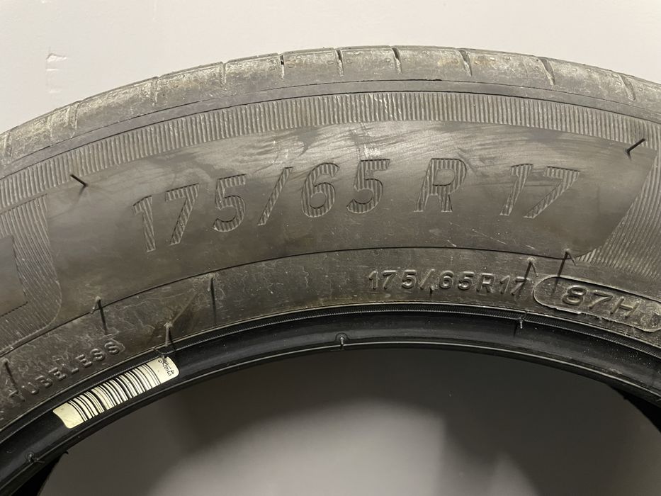 Opony letnie Michelin 175/65/17, stan idealny, przebieg 450km