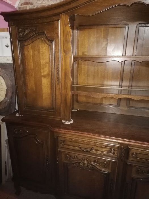 Kredens drewniany - dębowy