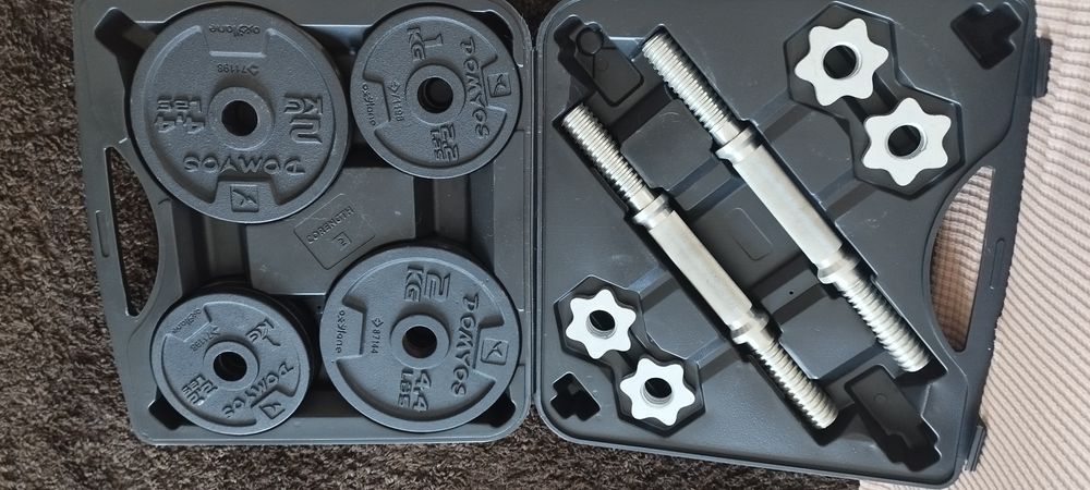 Kit musculação novo