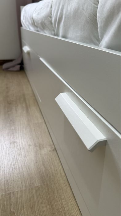 Cama individual dupla c/ 2 gavetas