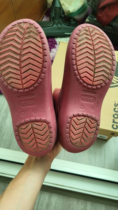 Жіночі гумові чоботи Crocs RainFloe, розмір W7