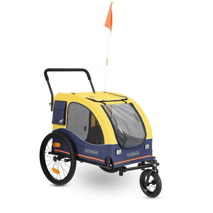 Hafenbande Przyczepka Rowerowa Jogger 2w1 Cabby L dla Psa do 45Kg DUŻA