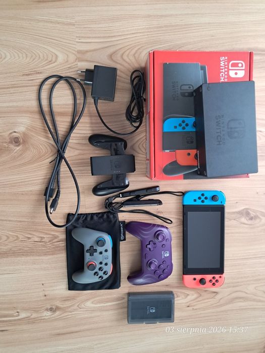 Nintendo switch z dodatkowymi grami