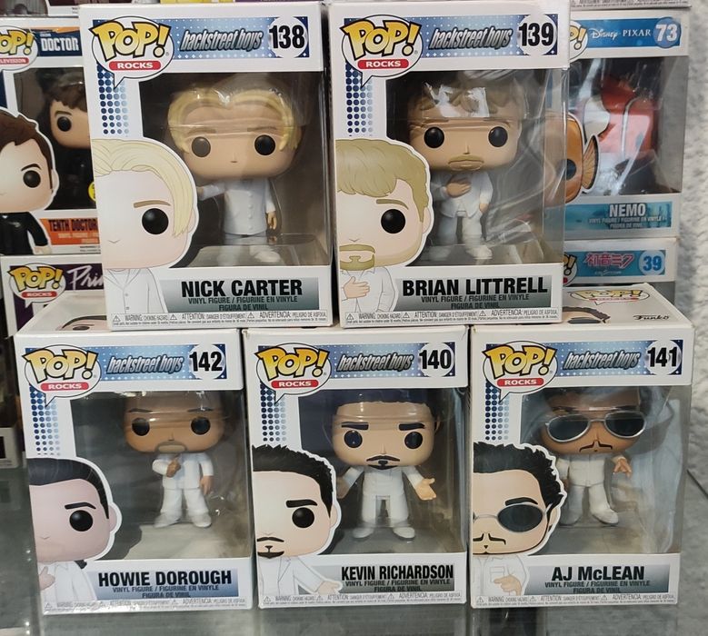 Zestaw funko pop backstreet boy