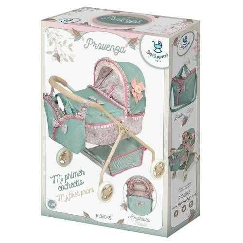Детская коляска для кукол DeCuevas 86045 Прованс с сумочкой, корзинкой