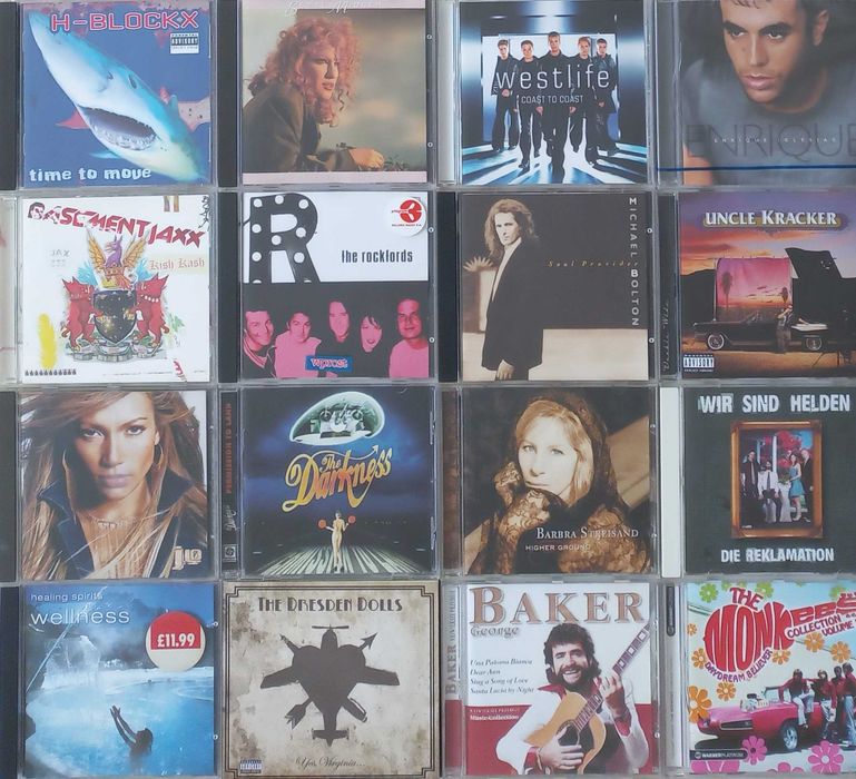 Płyty cd różni  wykonawcy i gatunki  muzyczne ( zestaw lub pojedynczo )