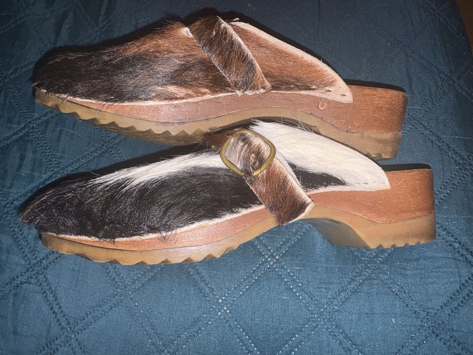 Chodaki ze skóry naturalnej R-38