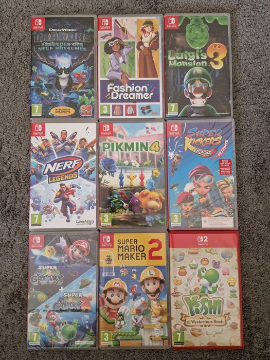 Jogos para PS4, PS5 e Switch 1 e 2