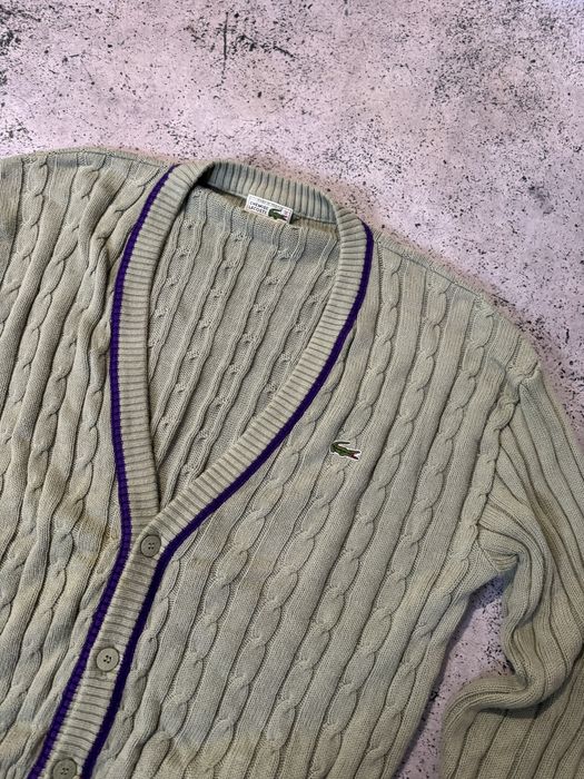 кардиган lacoste vintage made in france
