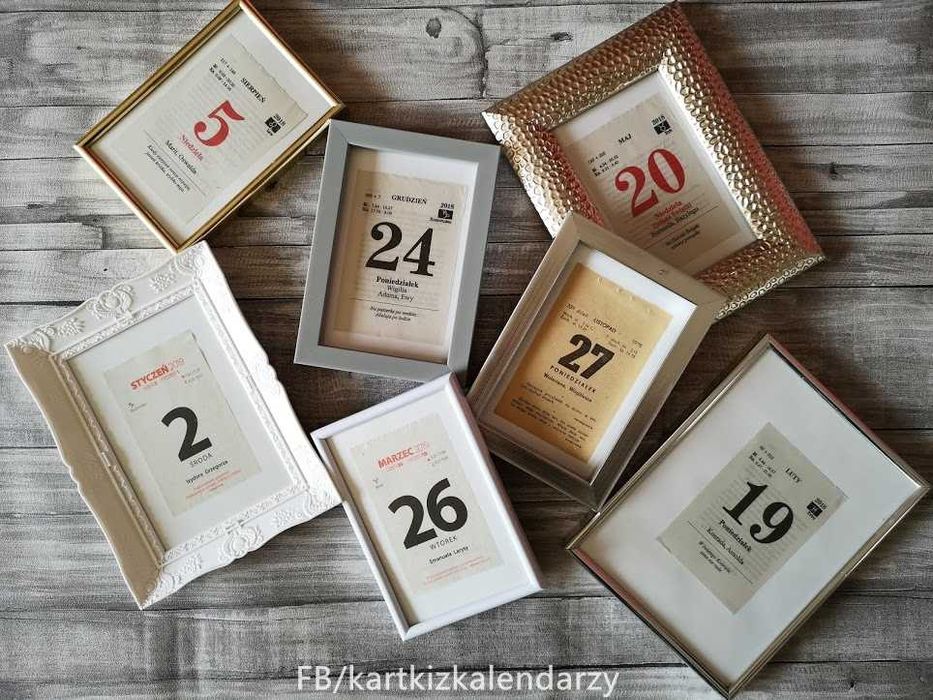 0ryginalna kartka z kalendarza 1956