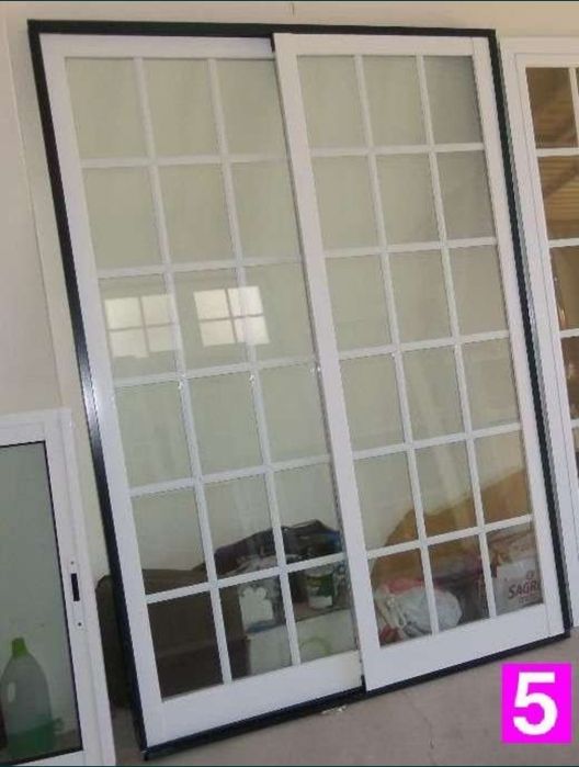 VARIAS - Janelas Alumínio Vidro Duplo - Portas Aluminio - Porta Sacada