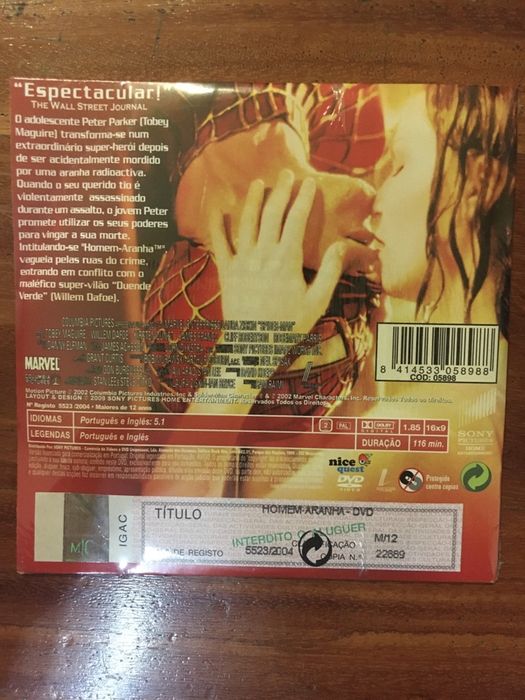 DVD - Spider-Man64409305500673121