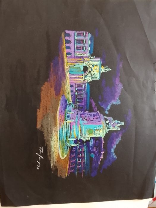 Serigrafia pintor Mestre Belo Marques