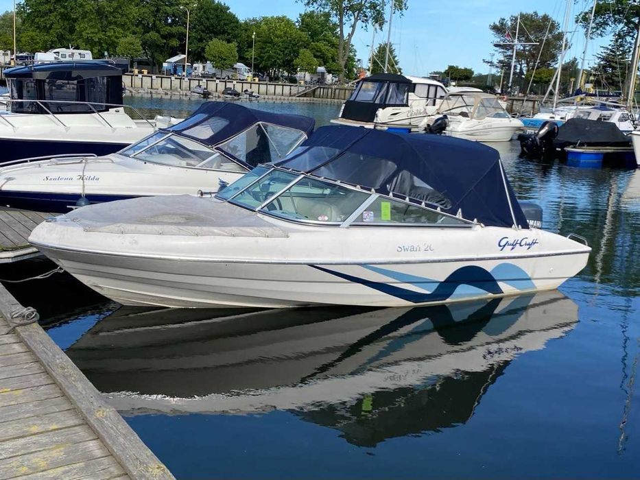 Łódź motorowa, jacht, motorówka Gulf Craft Swan 20  + silnik zaburtowy - Mercury 200hp