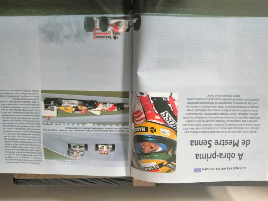 2 Raros Livros Formula 1 de 1993 e 1996 por José Barros ,Senna, Prost.