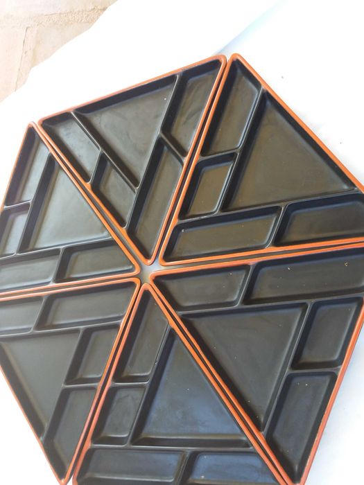 Castiçais ferro doces travessas tapas