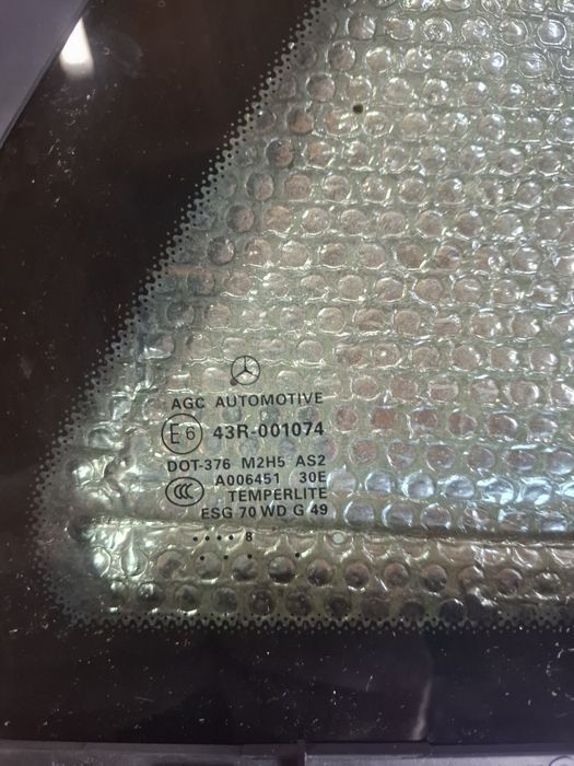 Vidro Tras esqº Mercedes Class A /170