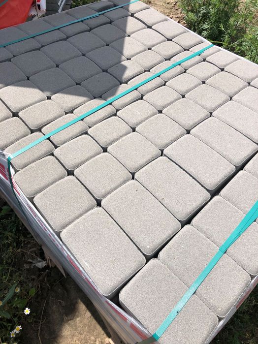 Kostka brukowa NOSTALIT 6CM grafit czerwony szary 49M2