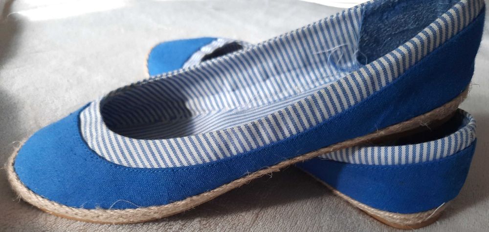Espadryleb, baleriny Deichmann "Blue Fin"