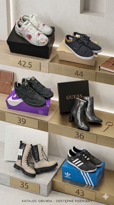 Markowe buty/ubrania