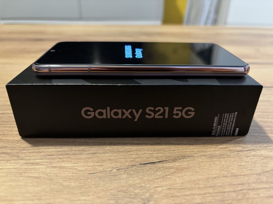 Samsung Galaxy S21 5G pudrowy róż