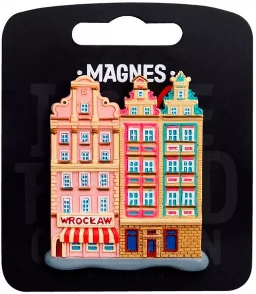 Magnes I Love Poland Wrocław Ilp-Mag-E-Wr-41. Pan Dragon. Nowy Produkt