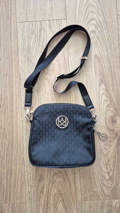 Listonoszka czarna Kazar torebka