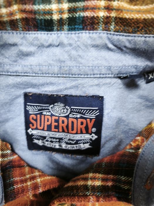 Сорочка чоловіча Superdry Long Sleeve розмір ХЛ
