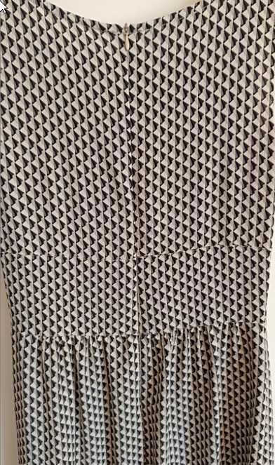 Sukienka damska Stefanel made in Italy zwiewna midi 34 36 XS S