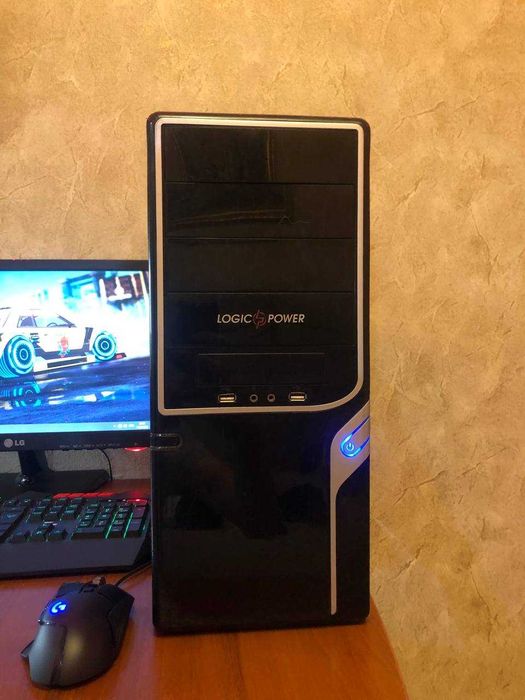 Компʼютер AMD 4 ядра Стаціонарний блок 16GB ОЗУ Ігровий ПК GTX 1050 TI