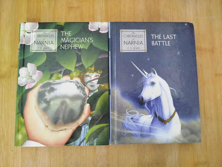 Pack 2 Livros "The Chronicles of Narnia" / "The Magician's Nephew" + "The Last Battle"