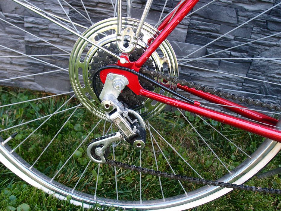 Peugeot LE8 M rower 1979 carbolite 700C Nervar Simplex Weinmann