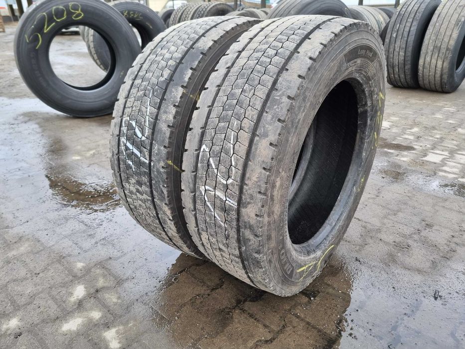 295/55R22.5 Hankook DL10+ e-cube max 10-12mm NAPĘD  DL 10+