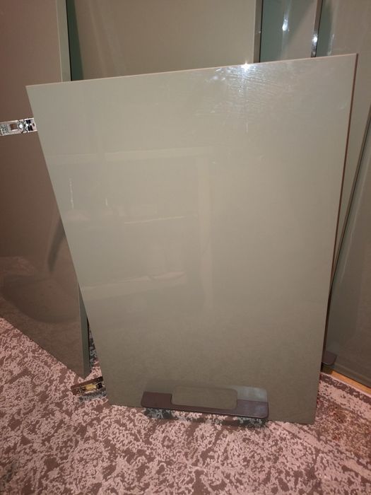 Drzwiczki IKEA do szafek np. kuchennych z rączkami i zawiasami, półki