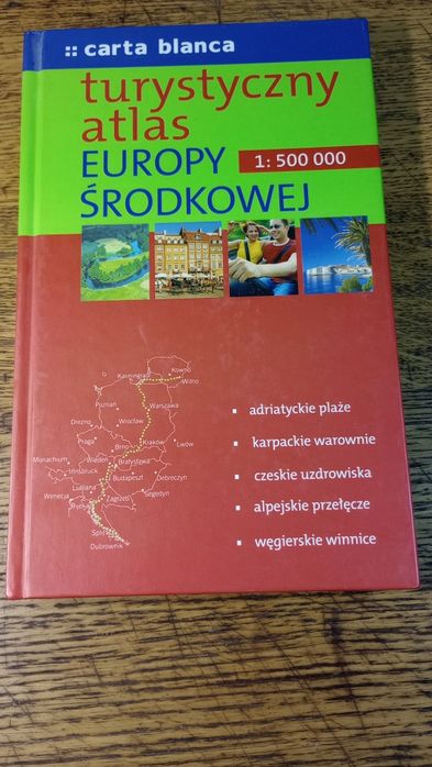 Turystyczny atlas Europy Środkowej. 1:500 000