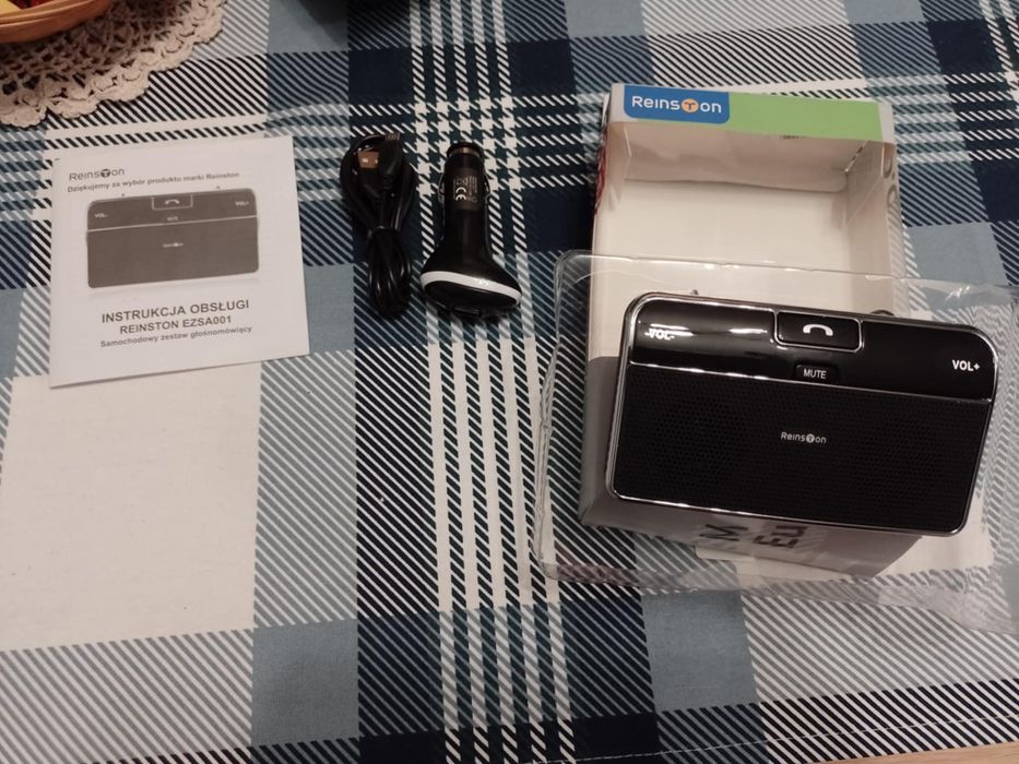 Zestaw głośnomówiący samochodowy Reinston EZSA001