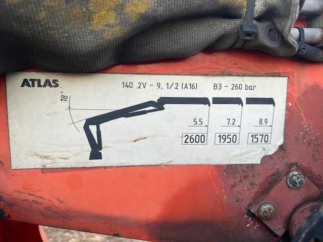 Żuraw HDS Atlas 140